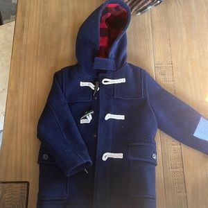 Gap kids toddler size 4 gently used toggle navy pea coat
